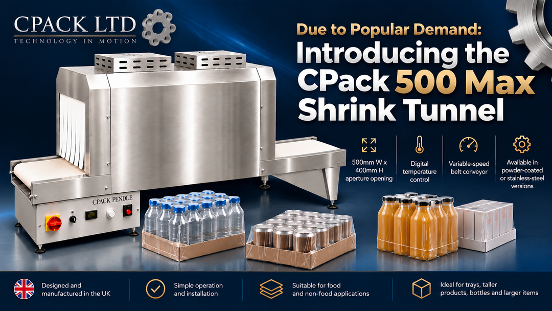 Due to Popular Demand: Introducing the CPack 500 Max Shrink Tunnel