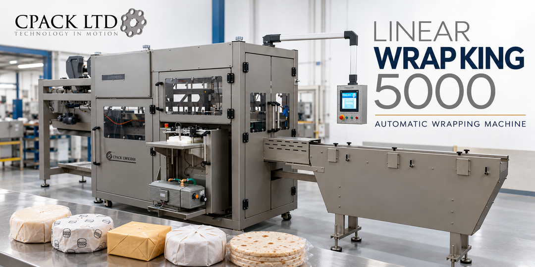 Linear Wrap King 5000 – Automatic Burger &amp; Food Wrapping Machine