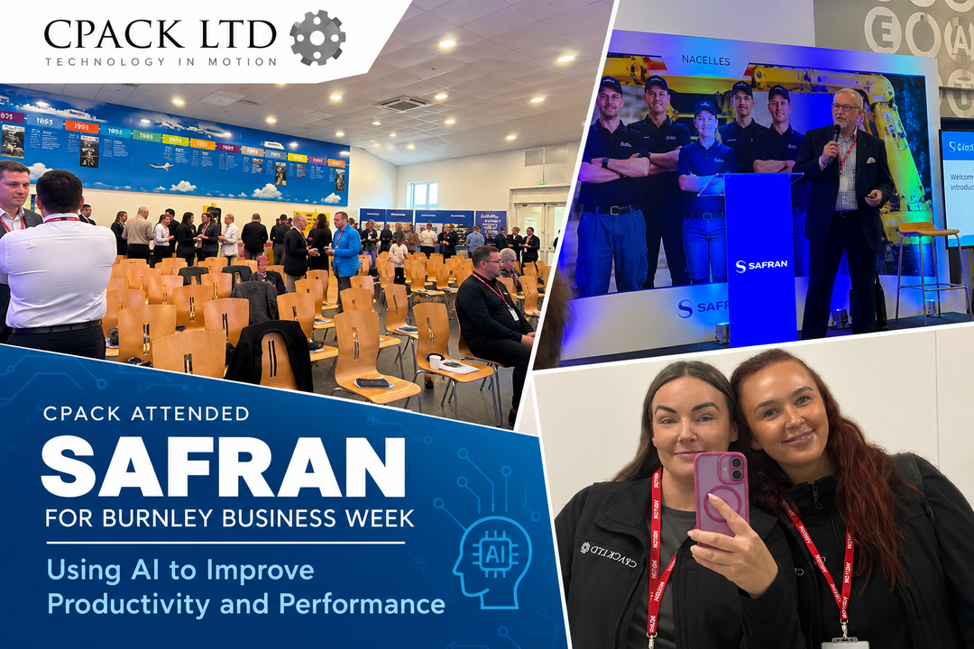 CPack Explores the Future of AI in Manufacturing at Burnley Business Week.