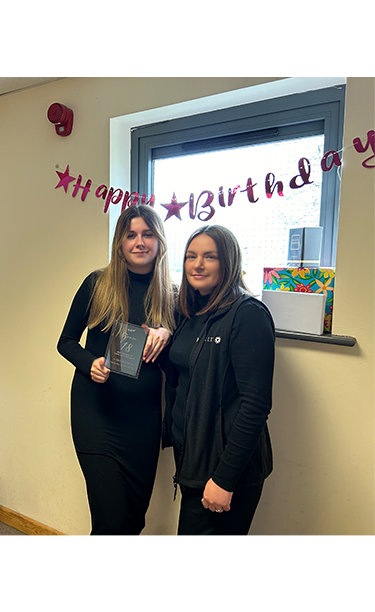 CPack congratulates Grace on her eighteenth birthday.