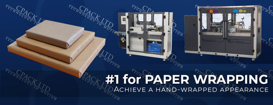 Banner showing that we have the best machines for paper wrapping.