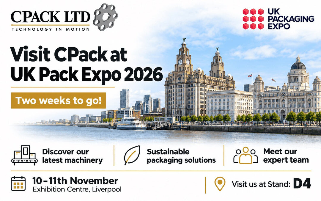 CPack is visiting UK Pack Expo 2026 in Liverpool, 10-11th November