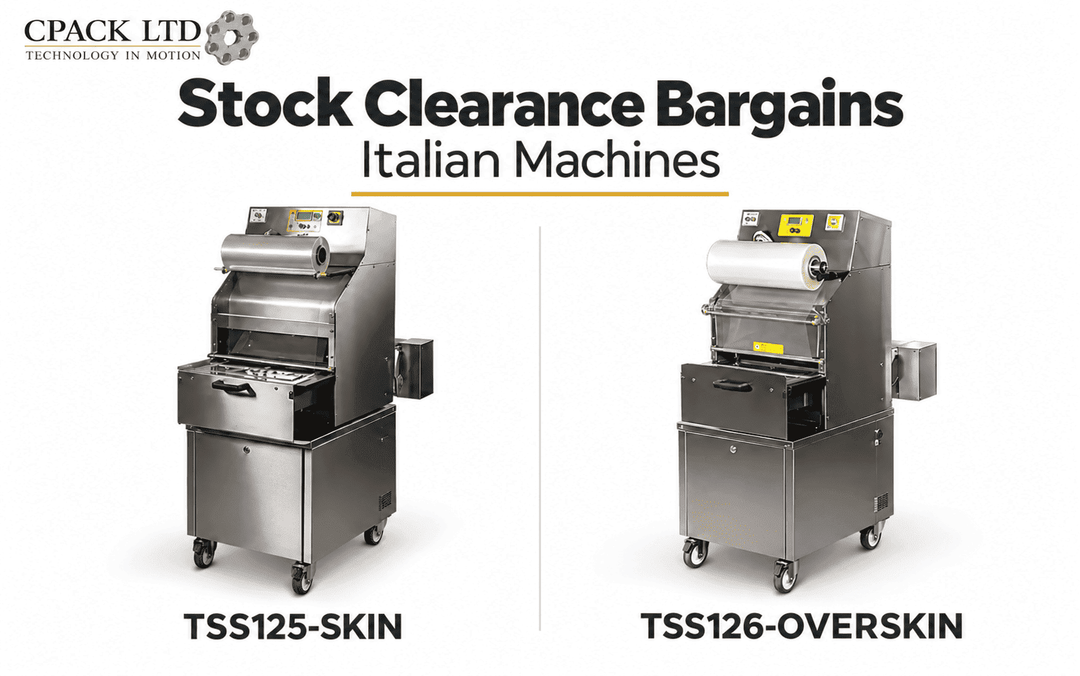 Italian packaging machine from CPack's clearance stock