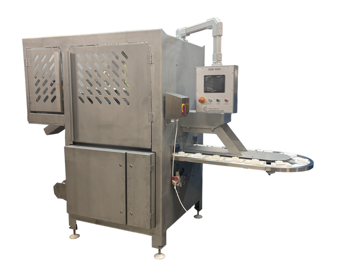 Wrap King 1500 butter and cheese wrapping system side view
