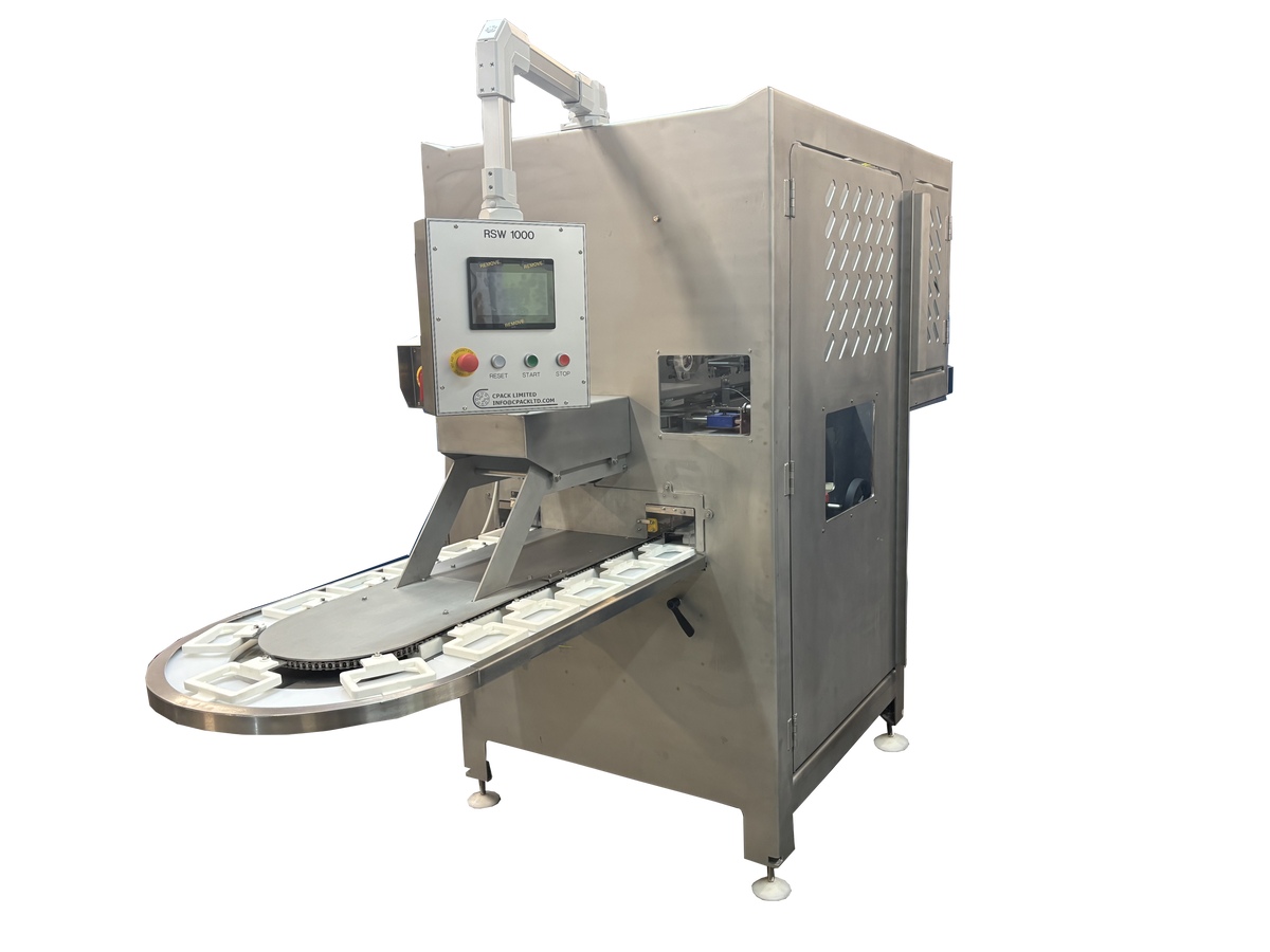 Wrap King 1500 butter and cheese wrapping system