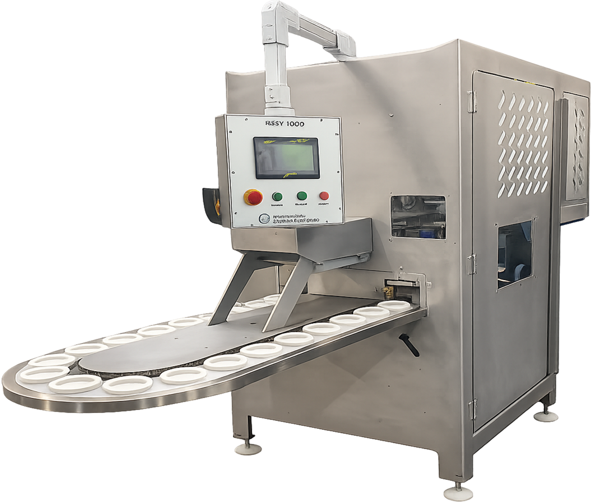 Wrap King 2500 sandwich and burger wrapping system