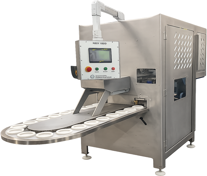 Wrap King 2500 sandwich and burger wrapping system